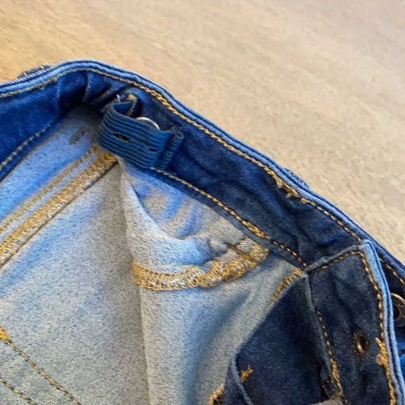 Sonoma Girls Jeans with Snap Close Size 7 - Picture 6 of 7